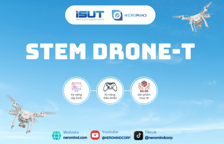 CHẮP CÁNH GIẤC MƠ BAY : STEM DRONE – T